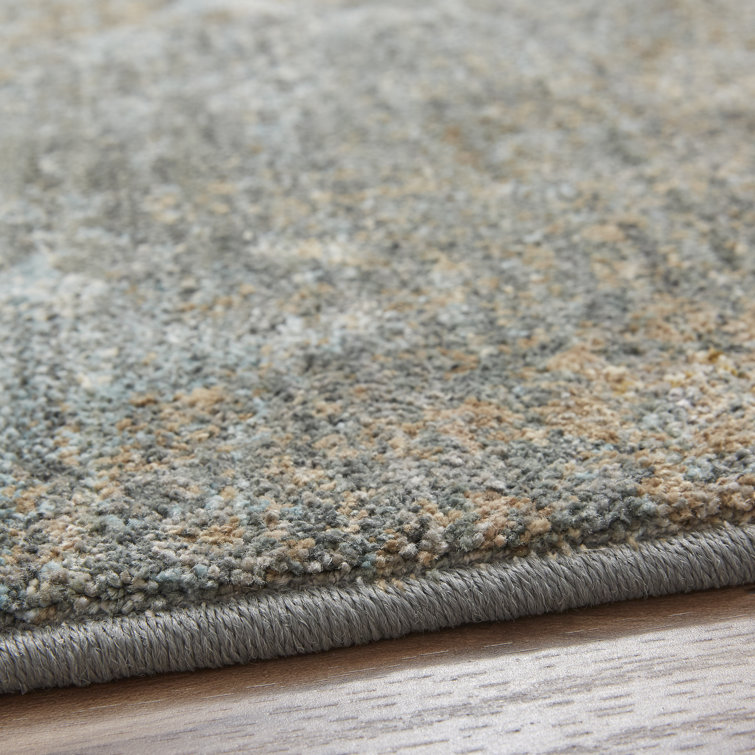 Catarina Jadeite Abstract Gray 8' x 11' Synthetic Area Rug