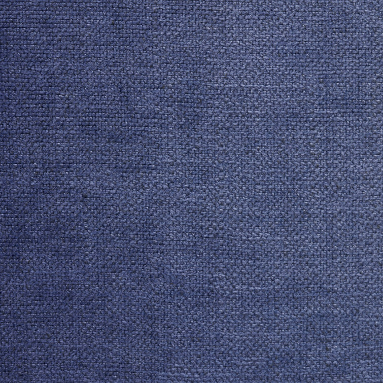Cielo Gradient Navy Blue Linen Upholstery Fabric