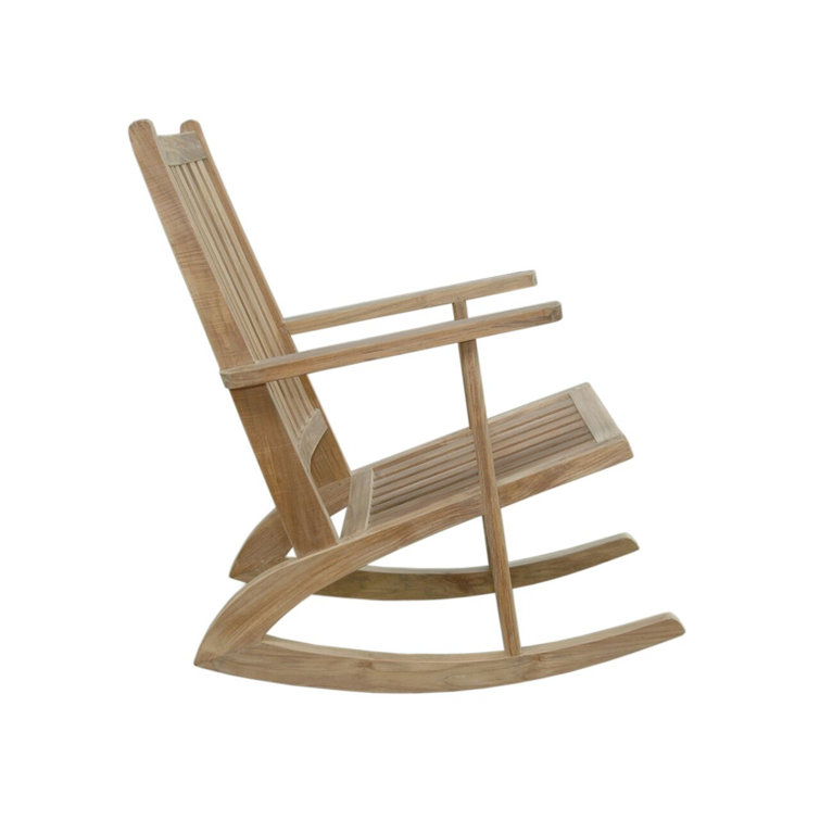 Anderson Teak Modern Outdoor Rocking Armchair