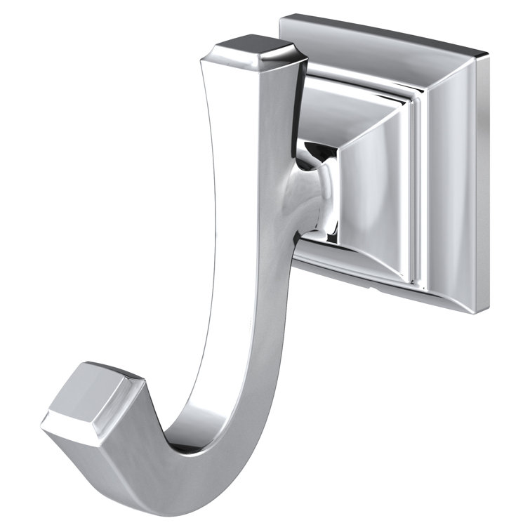 Polished Chrome Wall Mounted Robe Hook