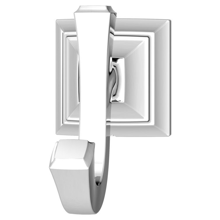 Polished Chrome Wall Mounted Robe Hook