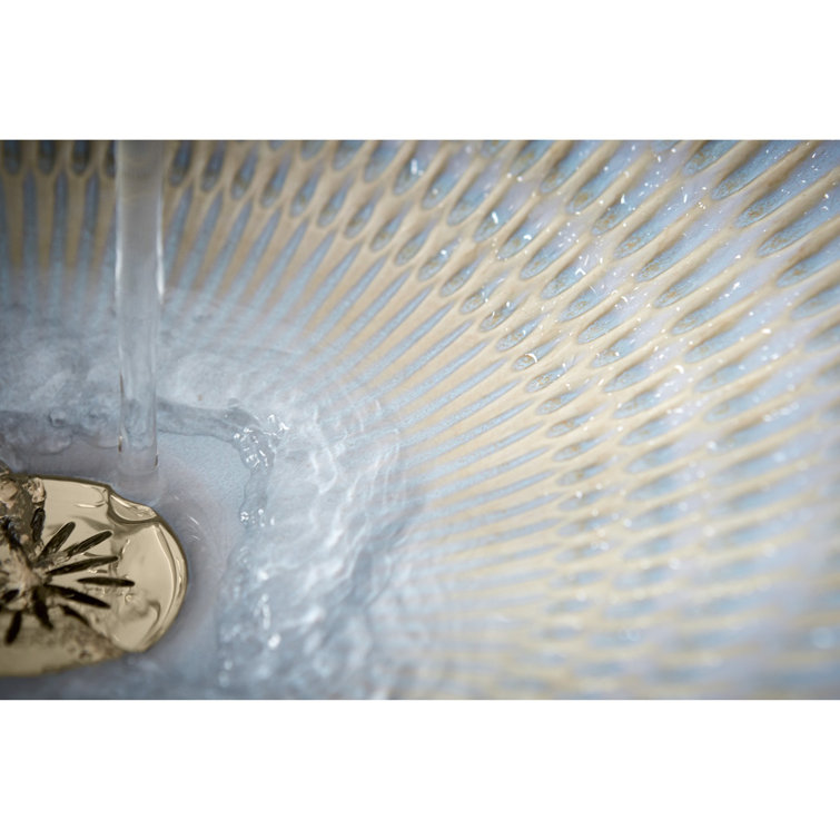 Bluestone Rutile Round Ceramic Vessel Sink