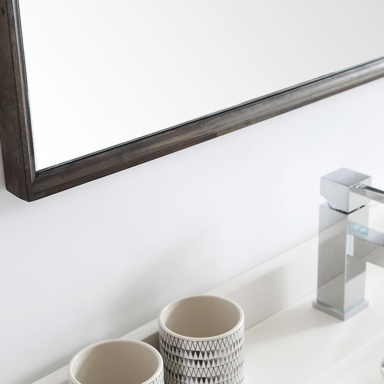 Formosa 72" Brown Quartz Stone Double Sink Vanity
