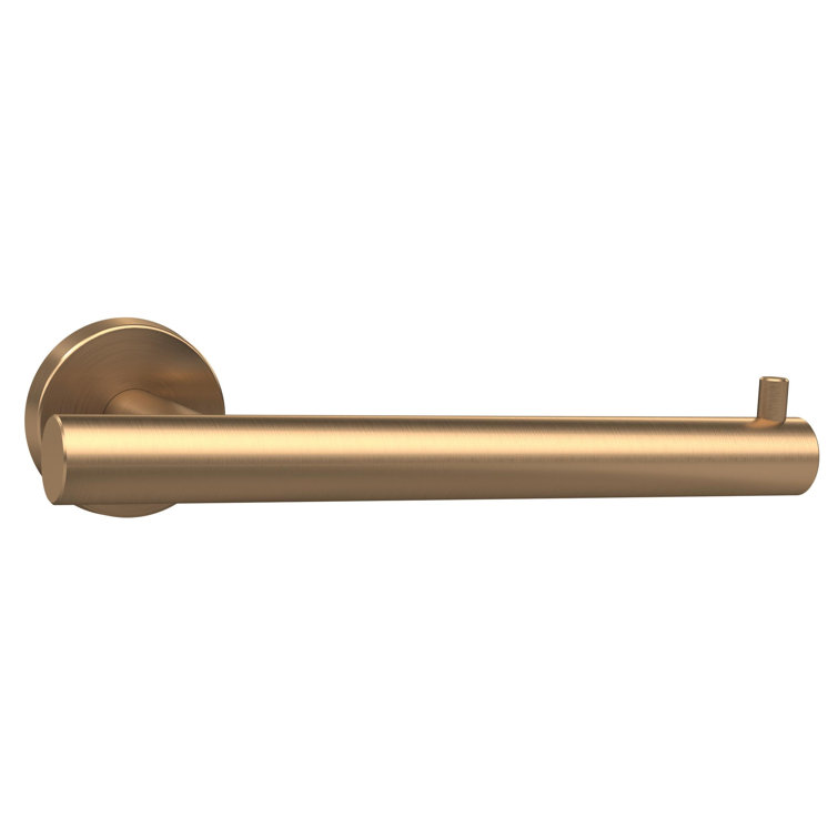 Golden Champagne Stainless Steel Wall Mounted Toilet Paper Holder