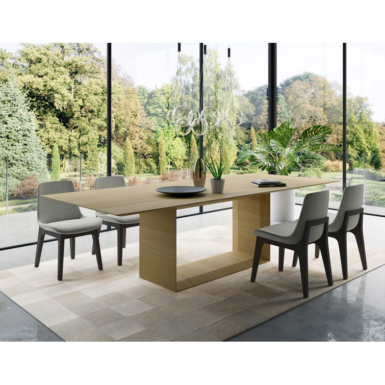 Greenwich Walnut Wood Rectangular Dining Table for Ten