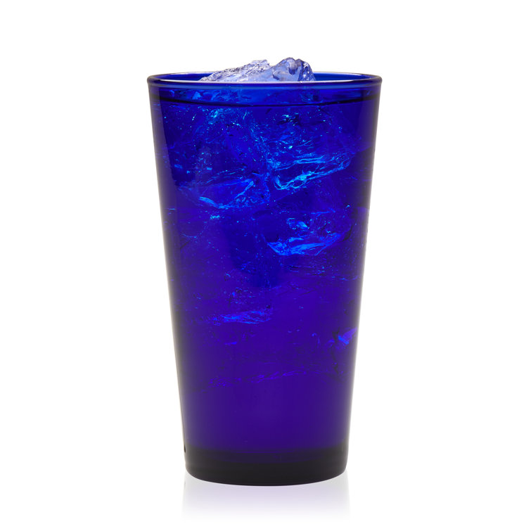Libbey Cobalt Blue 17.25 oz Glass Tumbler Set