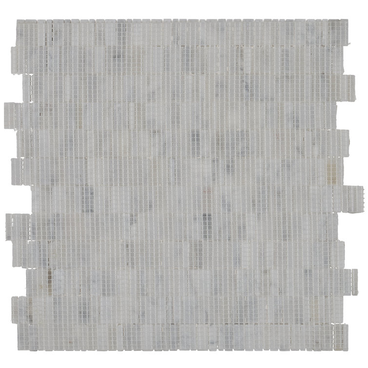 Harrison 12" x 12" Gray Natural Stone Mosaic Tile