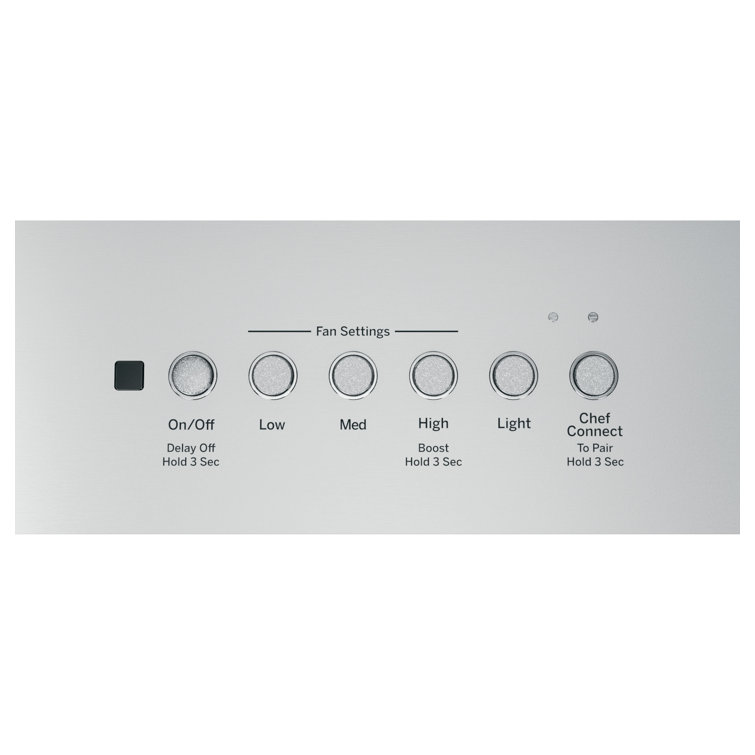 Stainless Steel 20" Convertible Insert Range Hood with Heat Sentry
