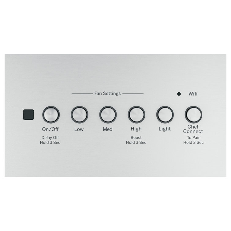 30" Stainless Steel Smart Convertible Insert Range Hood with LED Lighting