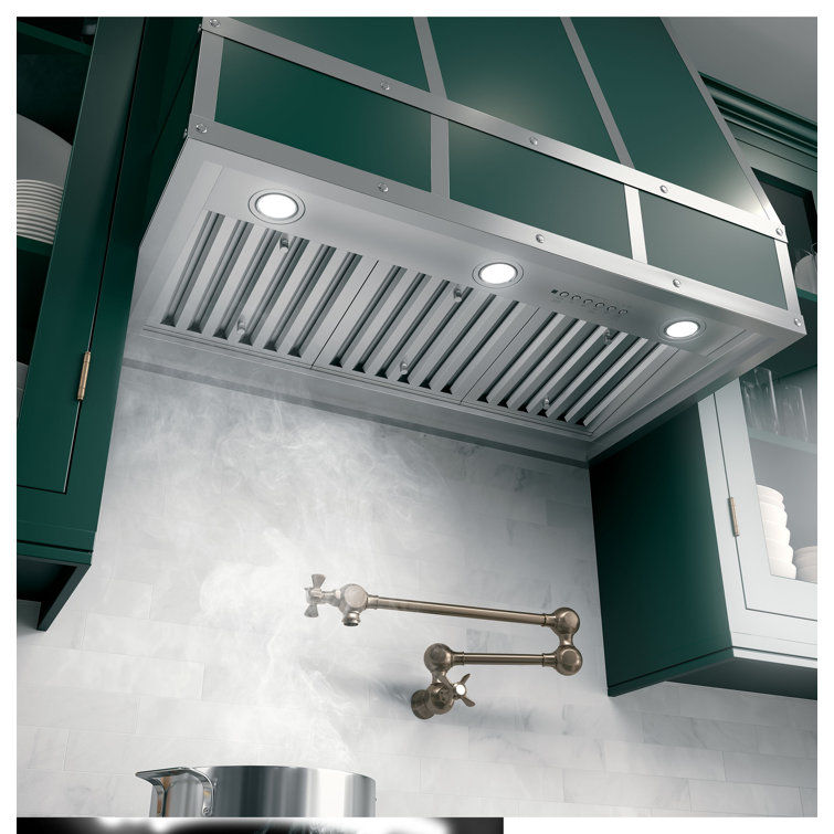 36" Stainless Steel Smart Convertible Insert Range Hood