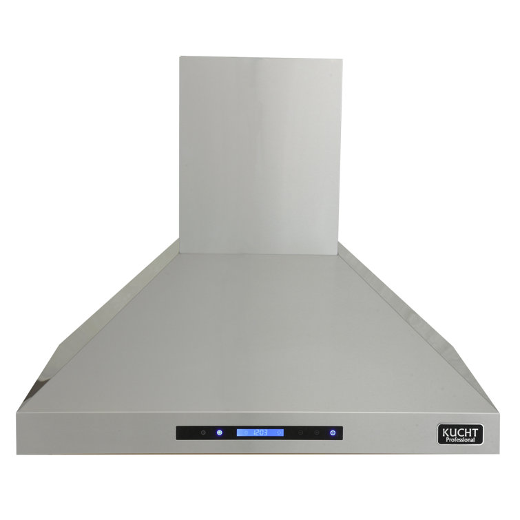 Kucht 36" Stainless Steel Wall Mounted Range Hood with LED Lights