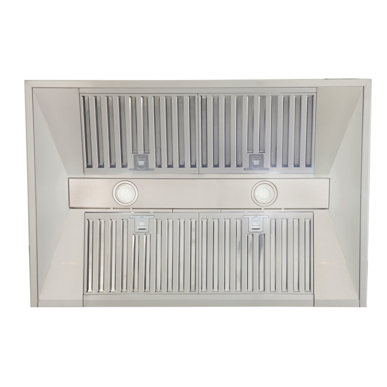 Kucht 36" Stainless Steel Wall Mounted Range Hood with LED Lights