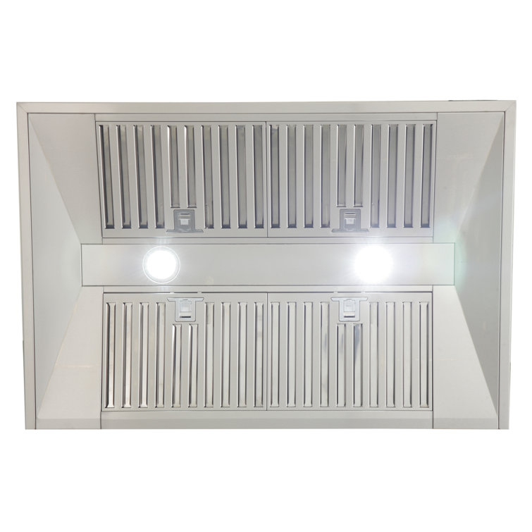 Kucht 30" Stainless Steel Wall Mounted Range Hood with LED Lights