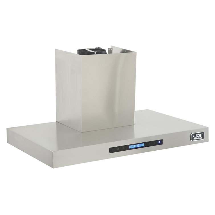 Kucht 36" Stainless Steel Wall Mounted Range Hood with LED Lights