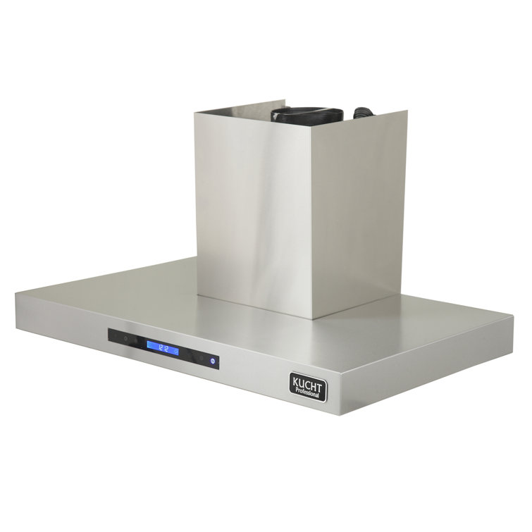 Kucht 36" Stainless Steel Wall Mounted Range Hood with LED Lights