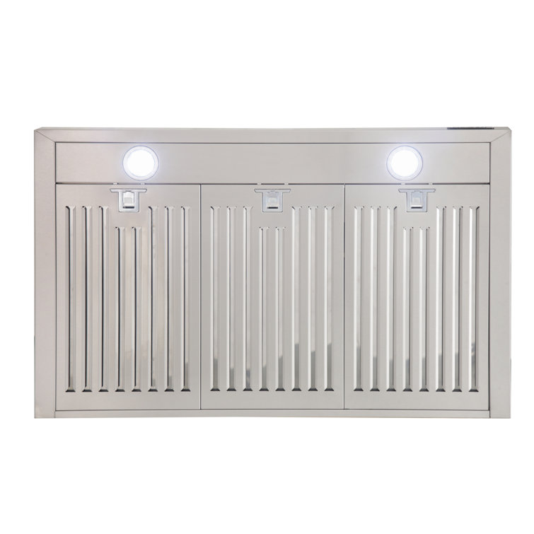 Kucht 36" Stainless Steel Wall Mounted Range Hood with LED Lights