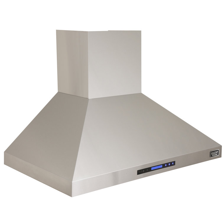 Kucht 48" Stainless Steel Wall Mounted Range Hood with LED Lights