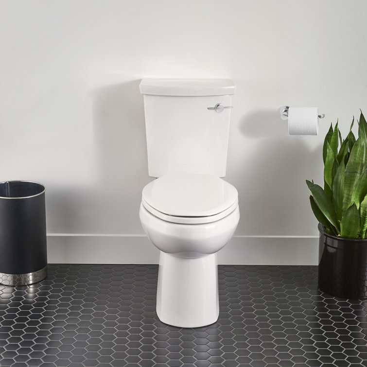 H2Option White Elongated Dual Flush High Efficiency Toilet