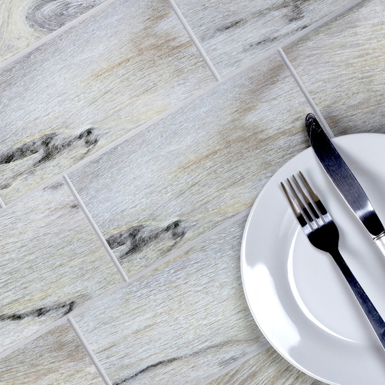 Nature 4x8 Wood Look Matte Glass Subway Tile