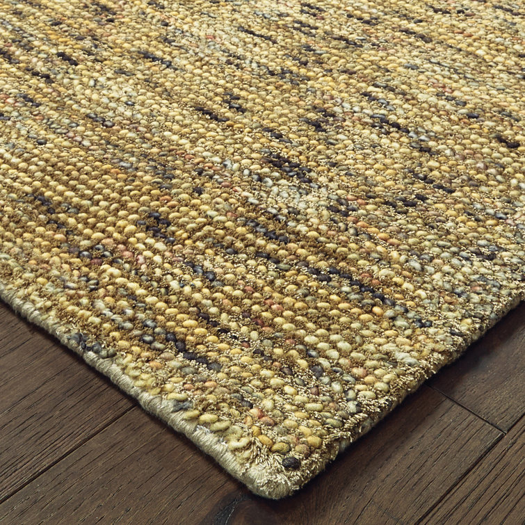 Gray Taupe 6' x 9' Hand-Tufted Wool Viscose Area Rug