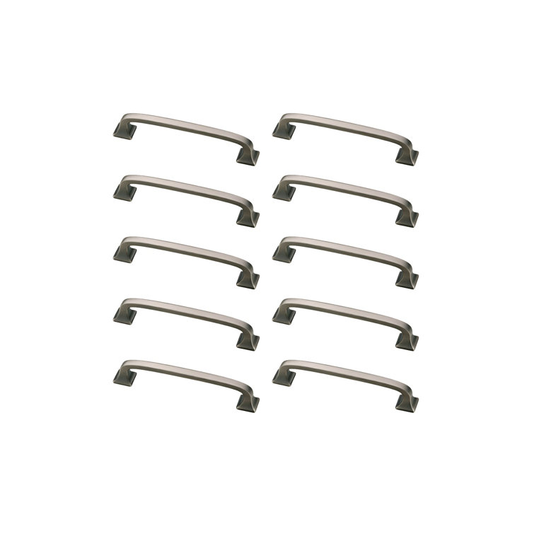 Brushed Nickel 4.63" Cabinet Bar Pulls with Mounting Hardware