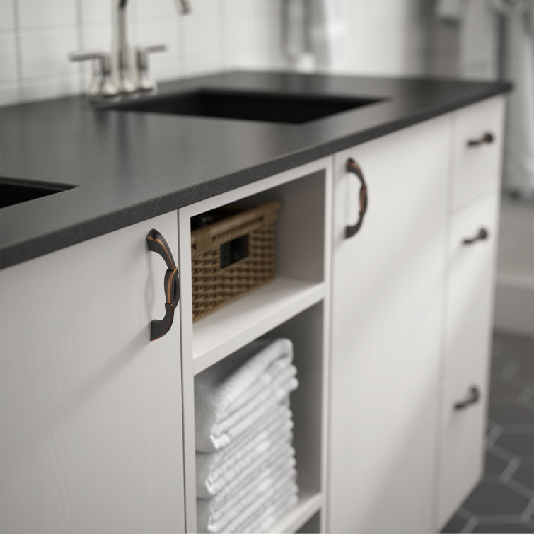 Bronze Traditional Cabinet Bar Pull with Mounting Hardware