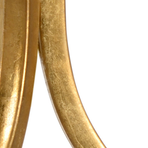 Corinth Antique Gold Leaf Silkette Shade Table Lamp