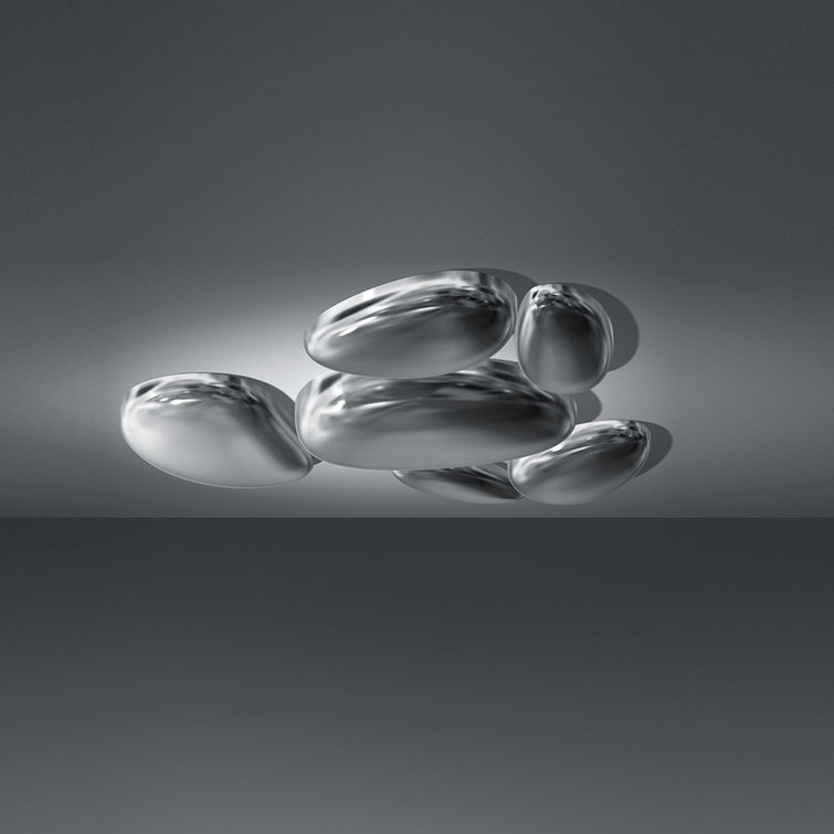 Skydro Chrome LED Flush Mount for Indoor/Outdoor Use