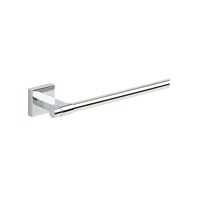 Maxted 18" Polished Chrome Wall Mounted Towel Bar