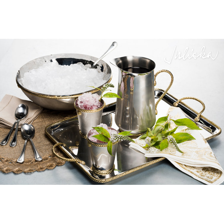 Juliska Isadora Gold Sinamay 15" Placemat