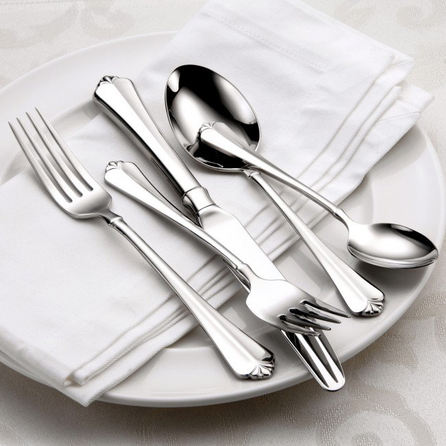 Julliard 20 Piece 18/10 Stainless Steel Flatware Set, Service for 4