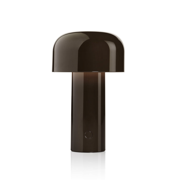 Cioko Dark Brown Cordless LED Outdoor Table Lamp, 12.5cm