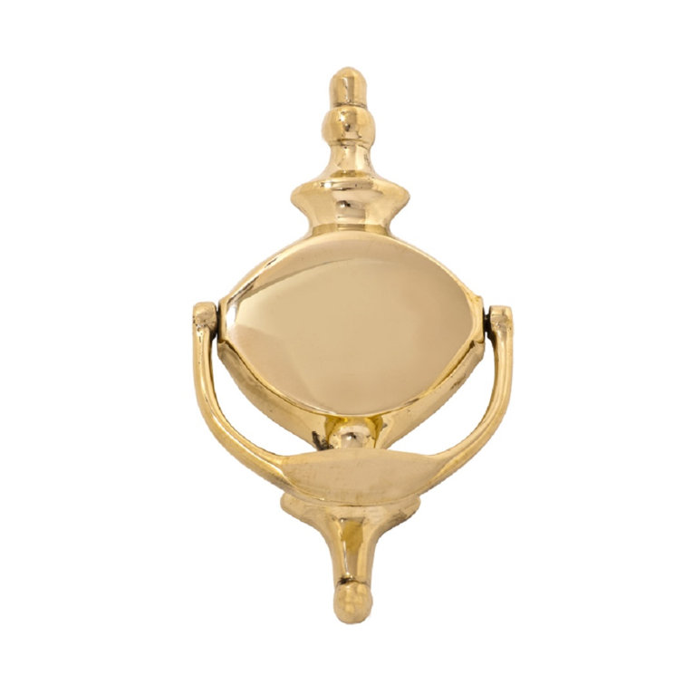 Polished Brass Traditional Churchill Door Knocker
