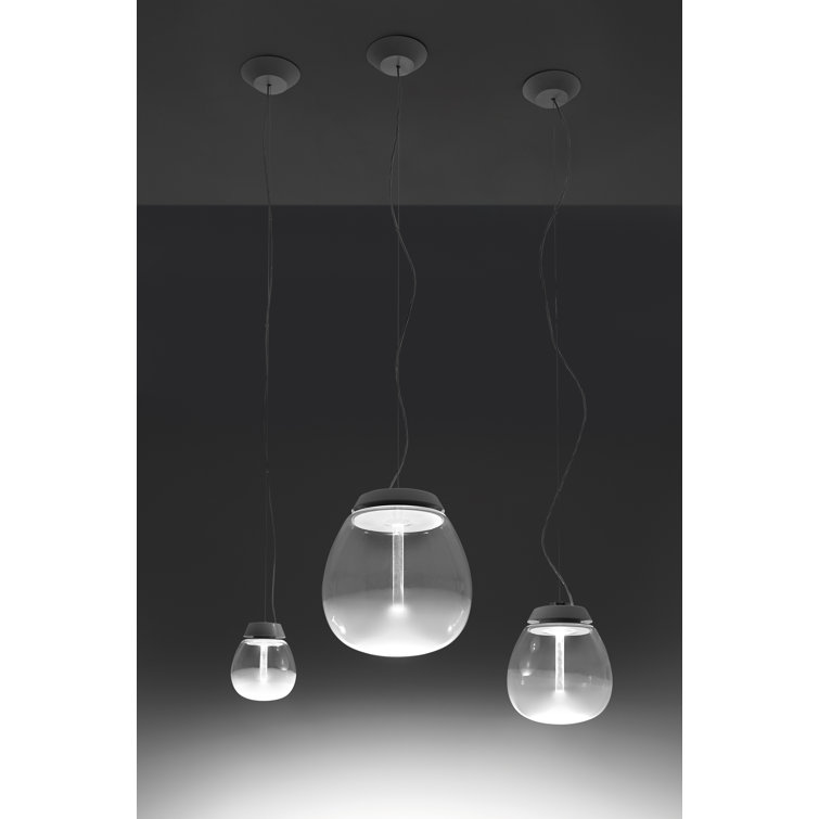 Empatia Small 11W Dimmable LED Glass Pendant Light