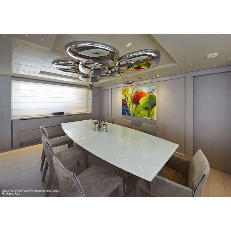 Skydro Chrome LED Flush Mount for Indoor/Outdoor Use
