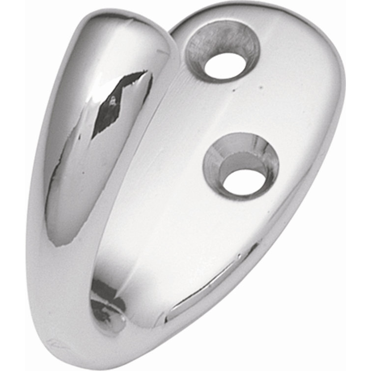 Chrome Medium Wall Mounted Utility Hook