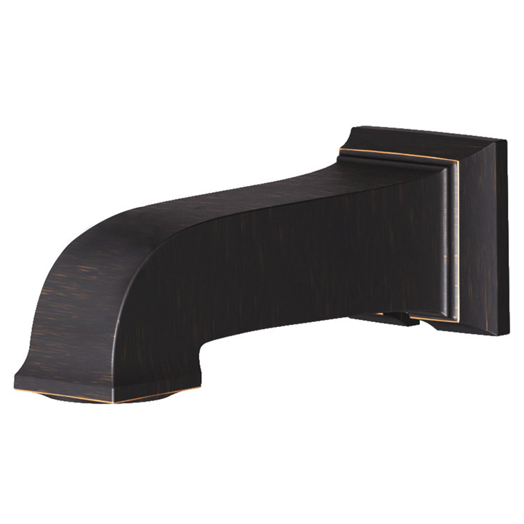 Legacy Bronze Wall Mounted Tub Spout