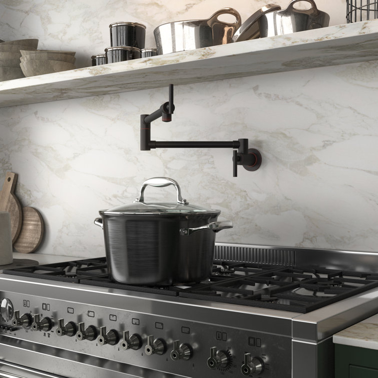 Oil Rubbed Bronze 24'' Wall Mounted Pot Filler
