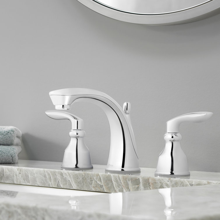 Avalon 8" Widespread Chrome Traditional Bathroom Faucet