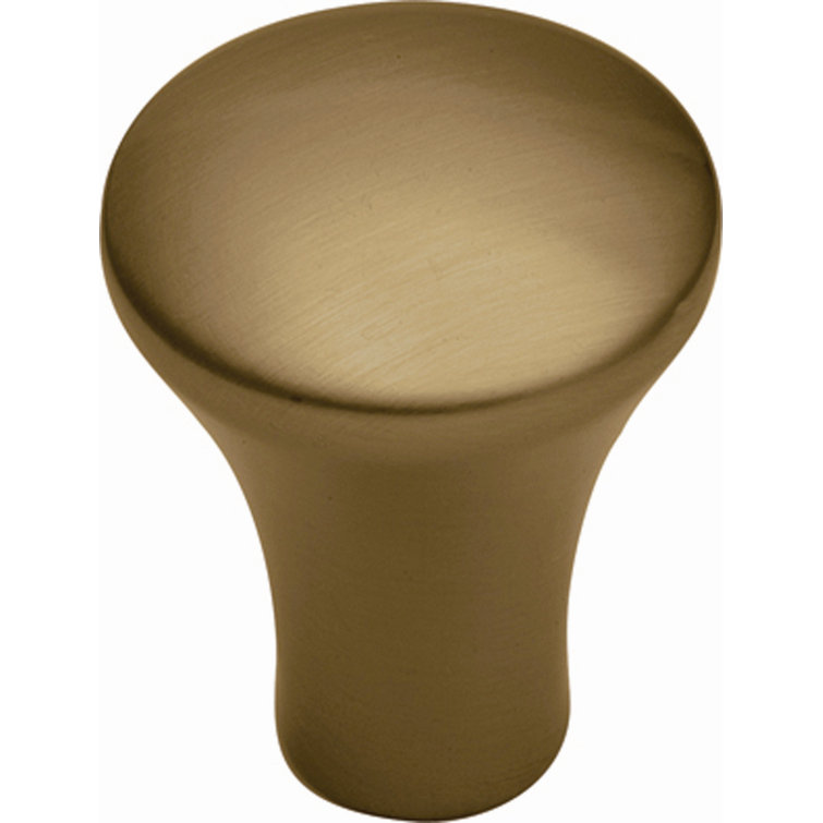 Metropolis 1" Diameter Bronze Conical Cabinet Knob