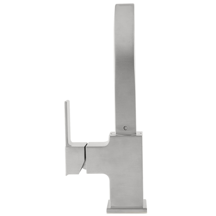 Stainless Steel Single Handle Pull-Out Kitchen Faucet