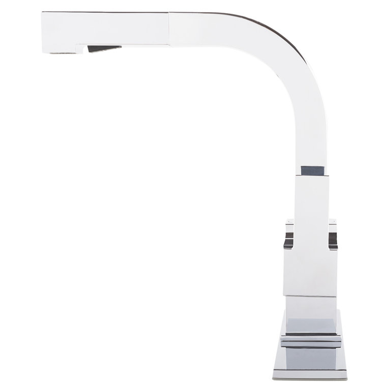 Arkitek Polished Chrome Single Handle Pull-Out Kitchen Faucet