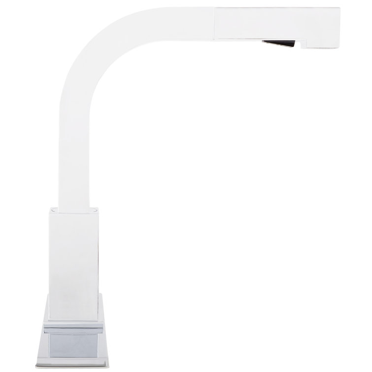 Arkitek Polished Chrome Single Handle Pull-Out Kitchen Faucet