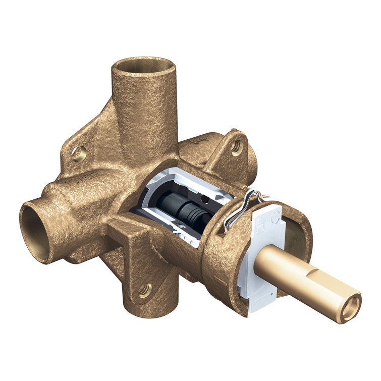 Moen Brass 1/2 Inch CC Pressure Balancing Valve