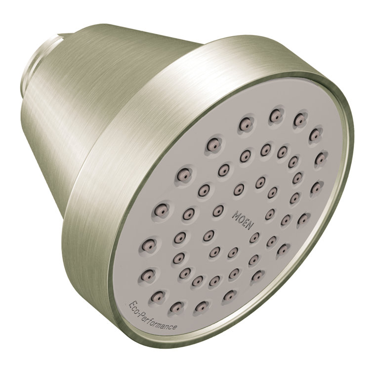 Pulse Square Brushed Nickel Wall Mounted Shower Head