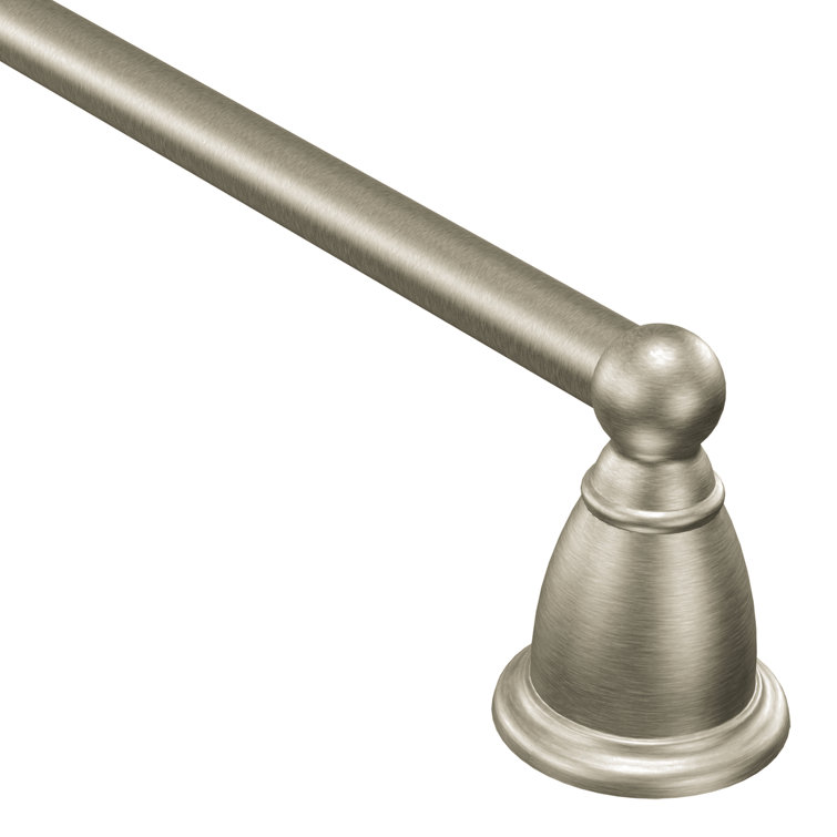 Brushed Nickel 24-Inch Wall Mounted Towel Bar