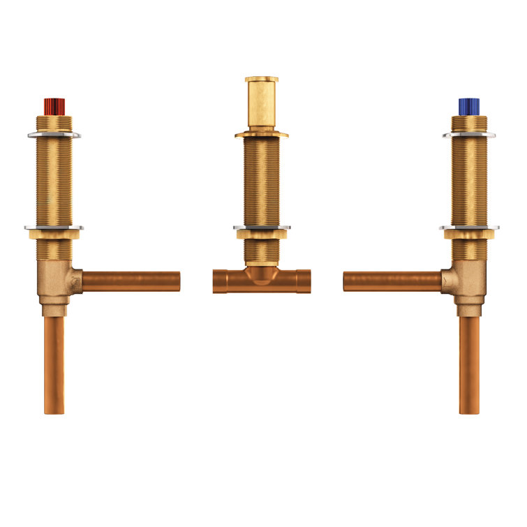 Moen Brass Two Handle Adjustable Roman Tub Valve 1/2-Inch CC Connection