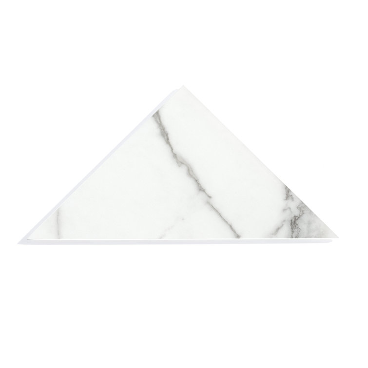 Nature Collection 7" x 7" Matte Gray Glass Wall Tile