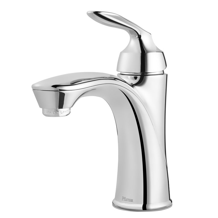 Avalon Polished Chrome Single Hole Bathroom Faucet