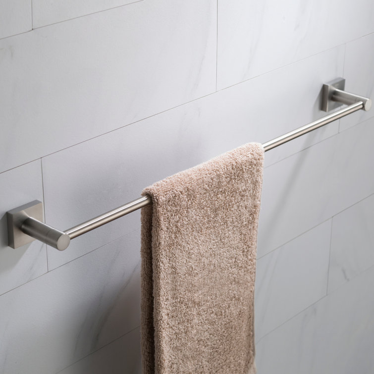Ventus Brushed Nickel 25.38" Wall Mounted Towel Bar